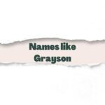 Names like Grayson